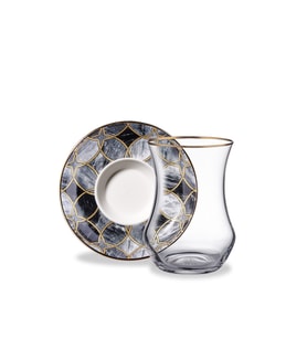 Korkmaz Lorena Collection 12 Parça Çay Bardak Seti A8738-1