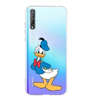 Huawei P Smart s  Kamera korumalı Kapak Donald Duck Tasarımlı  Şeffaf Kılıf