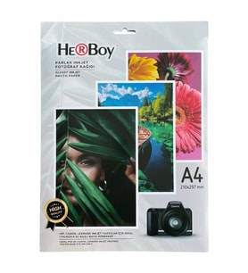 Herboy Parlak Fotoğraf Kağıdı 210x297 (A4) 240gr (20 Adet) (Beyaz)