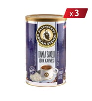 Orhan Efendi Damla Sakızlı Türk Kahvesi 250 Gr Teneke - 3LÜ PAKET