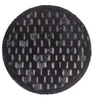 Koyu Siyah Renk Peluş Halı & Paspas 90x90
