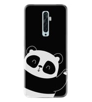 Oppo Reno 2Z 4 Lite 4 Pro 5 6 7 A31 Kılıf Desemli Silikon Bay Bay Panda 1784