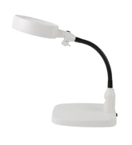 -Masaüstü 10X Led Işıklı Büyüteç Okuma El Sanatları Onarım Büyüteç 7765