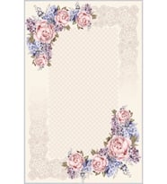 Eliana Home Baskılı, Yıkanabilir Kaymaz Taban Salon Halısı LNA1119 100x150 cm (Bej)