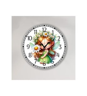 bilge Tasarım Çocuk Odası Duvar Saati 30 x 30 CM (Karışık)