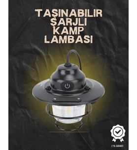 Kamp Ve Bahçe İçin Retro Led Fener – Sıcak Işık, Uzun Ömürlü Batarya (Çok Renkli)