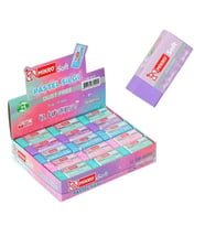 Mikro Soft Renkli Silgi Pastel 2B-30P - 6 adet
