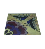 e38 EL İŞÇİLİĞİ TEZHİP BARDAK ALTLIK  10*10 cm - 5746 (Karışık)