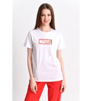 9282821 Süprem Baskılı Kısa Kol T-Shirt BEYAZKIRMIZI (Beyaz - Kırmızı)