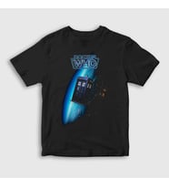 Presmono Unisex Çocuk Siyah Space Tardis Doktor Dr Doctor Who T-Shirt 498918tt