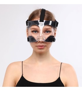 Burun Koruyucu Maske Ameliyat Sonrası, Sporcu Burun Koruması (Siyah)