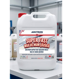 ARCTRON SÜPER FAST Solvent Bazlı Wax ve Mum Çözücü 1 KG