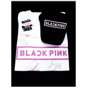 Blackpink T-shirt Blackpink Şapka Çorap 3 Lü Kombin