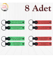F Yeşili & Nar Çiçeği, Müzik Festivali Katılımcılarına Hediye, 8’li Set, Kişisel Mesajlı Hediyelik