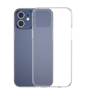 Baseus Simple Case İPhone 12 Mini 5.4 İnce Silikon Şeffaf Kılıf-(5775) - EEEEEE3887-3036