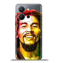 Vivo Y36 Kapak HD Renkli Dizayn Silikon Kılıf - Marley