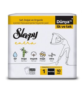 Sleepy Extra Ultra İnce Hijyenik Ped Normal 10'lu