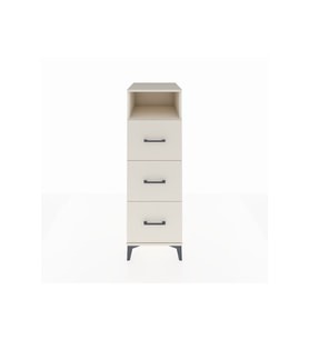 Kronos Dolap Tek Raflı 3 Çekmeceli 44x59x134 Aytaşı-Aytaşı