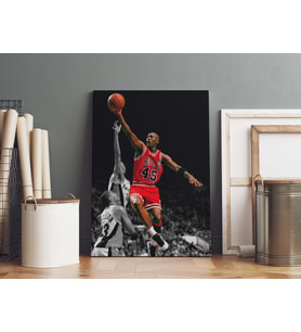 Michael Jordan Kanvas Tablo 40x55cm NBA Poster
