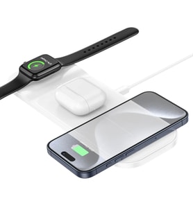 HOCO CQ5 3in1 Wireless Kablosuz Hızlı Şarj Standı (Telefon-Kulaklık-Apple watch - HEP-3304-828