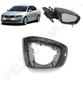 Skoda Octavia Sağ Dış Ayna Çerçevesi 5E0857532 (2013-2021)