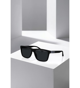 Polo Air Polarize Dikdörtgen Çerçeve Erkek Güneş Gözlüğü Mat Siyah Gri Renk PLG-2116C1