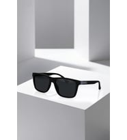 Polo Air Polarize Dikdörtgen Çerçeve Erkek Güneş Gözlüğü Mat Siyah Gri Renk PLG-2116C1