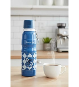 Harry Potter Lisanslı Charmlı Termos, 600 ml Kapasite, Mavi