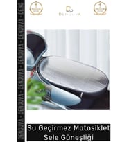 #SeleGüneşlik Dayanıklı Sele Koruması Hava Koşulu Esnek Uyum Su Geçirmez Motosiklet Sele Güneşliği