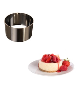 Parfe Kalıbı / Yuvarlak Tekli Küçük Pasta Kalıbı 9 cm