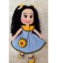 Doğa Bebek Amigurumi Organik Oyuncak