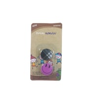 Headlice Stopper Doğal Kokulu Bit Rozeti 2 li Siyah ve Mor Gülen Emoji