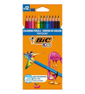 BİC KİDS TROPICOLORS TAM BOY 12'Lİ KURU BOYA - 83256611