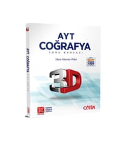 Ayt Coğrafya 3d Soru Bankası