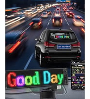RGB LED Yazı Paneli Telefon Kontrollü Kayan Yazı Animasyonlu Ekran