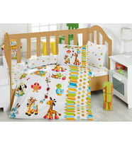 Cotton Box Oyun Bahçesi Turkuaz Bebek Nevresim Takımı (STD)