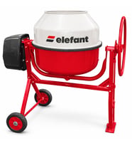 Elefant 220 L Betoniyer Harç Karma Makinası Karıştırıcı (Turuncu-Sıyah)