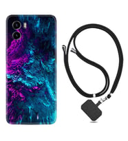 Vivo Y15S Y32 Y33S Y51 Y53S Kılıf Boyun Askılı Silikon Explosive 1734
