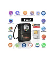 10000 mAh 100 Watt Mini Portable Powerbank Bt Call/Music/Audio Recording/Fast Charging 2024 New