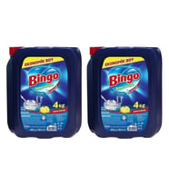 Bingo Bulasık Sıvısı 4 Litre  Elde Yıkama Deterjanı x 2 Adet