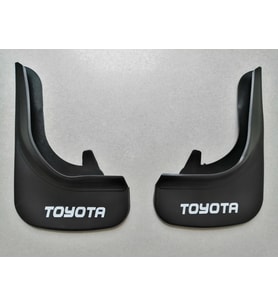 Toyota Tüm Modellere Uygun Arka Paçalık Tozluk Çamurluk (Siyah - Beyaz)
