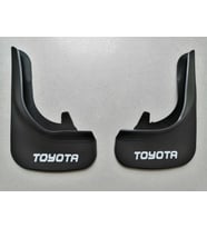 Toyota Tüm Modellere Uygun Arka Paçalık Tozluk Çamurluk (Siyah - Beyaz)