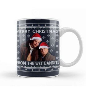 Merry Christmas From The Wet Bandits Home Alone Kupa Bardak Porselen