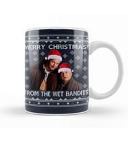 Merry Christmas From The Wet Bandits Home Alone Kupa Bardak Porselen
