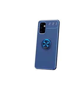 Samsung Galaxy A32 4G Uyumlu Kılıf Zore Ravel Silikon Kapak (Mavi)