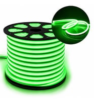 Powermaster PM-5287 Silikon Kaplama 12 Volt 100 Metre Yeşil Neon Led Şerit Aydınlatma