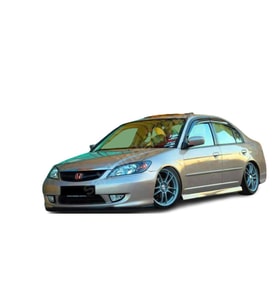 Honda Civic Vtec 2 (2001 - 2006)  Marşpiyel Seti (Plastik)