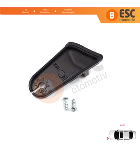 Ford Focus DA MK2 2.5 2008-2011 Makyajlı Kasa 8M5113101AA İçin Sol Ön Far Ayak Tamir Seti