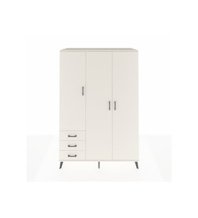 Kronos Dolap 6 Raflı 3 Çekmeceli Tek Askılı 132x59x195 Aytaşı-Aytaşı/Aytaşı