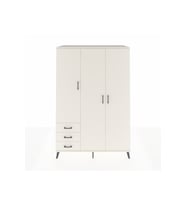 Kronos Dolap 6 Raflı 3 Çekmeceli Tek Askılı 132x59x195 Aytaşı-Aytaşı/Aytaşı